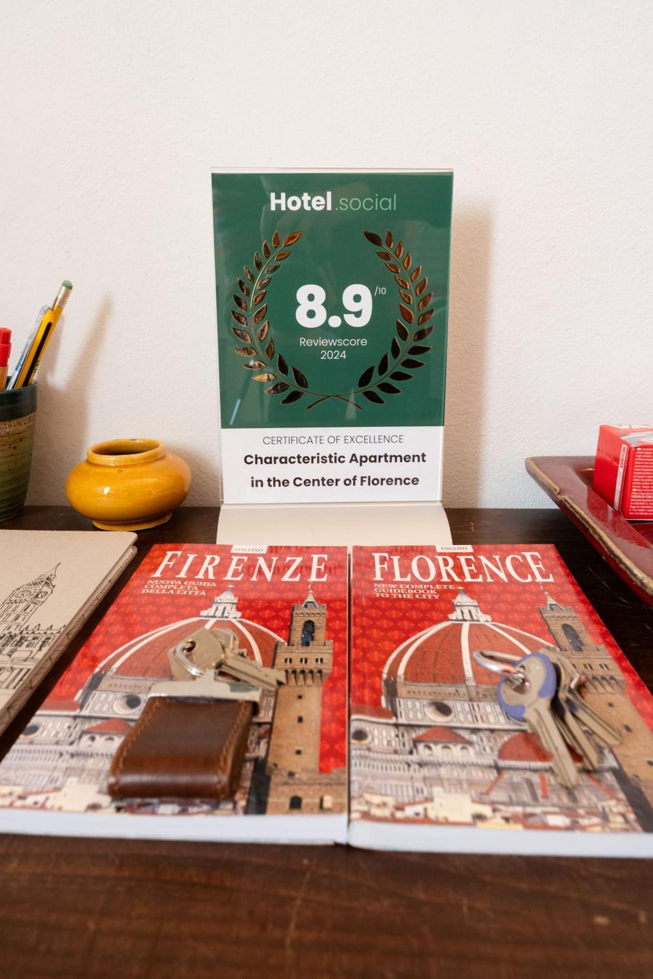 Characteristic Apartment In The Center Of Firenze Eksteriør bilde